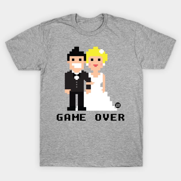 GAME OVER T-Shirt by toddgoldmanart